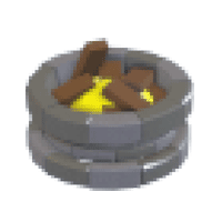 Premium Fire Pit - Ultra-Rare from Camping Kit (Robux)